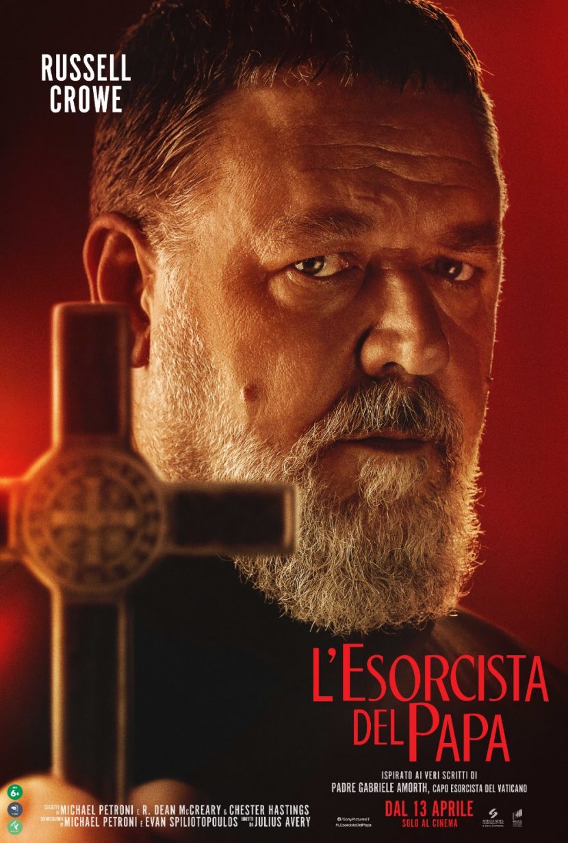 Il poster italiano del film L'esorcista del papa.