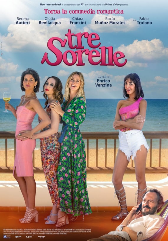 Il poster del film Tre sorelle.