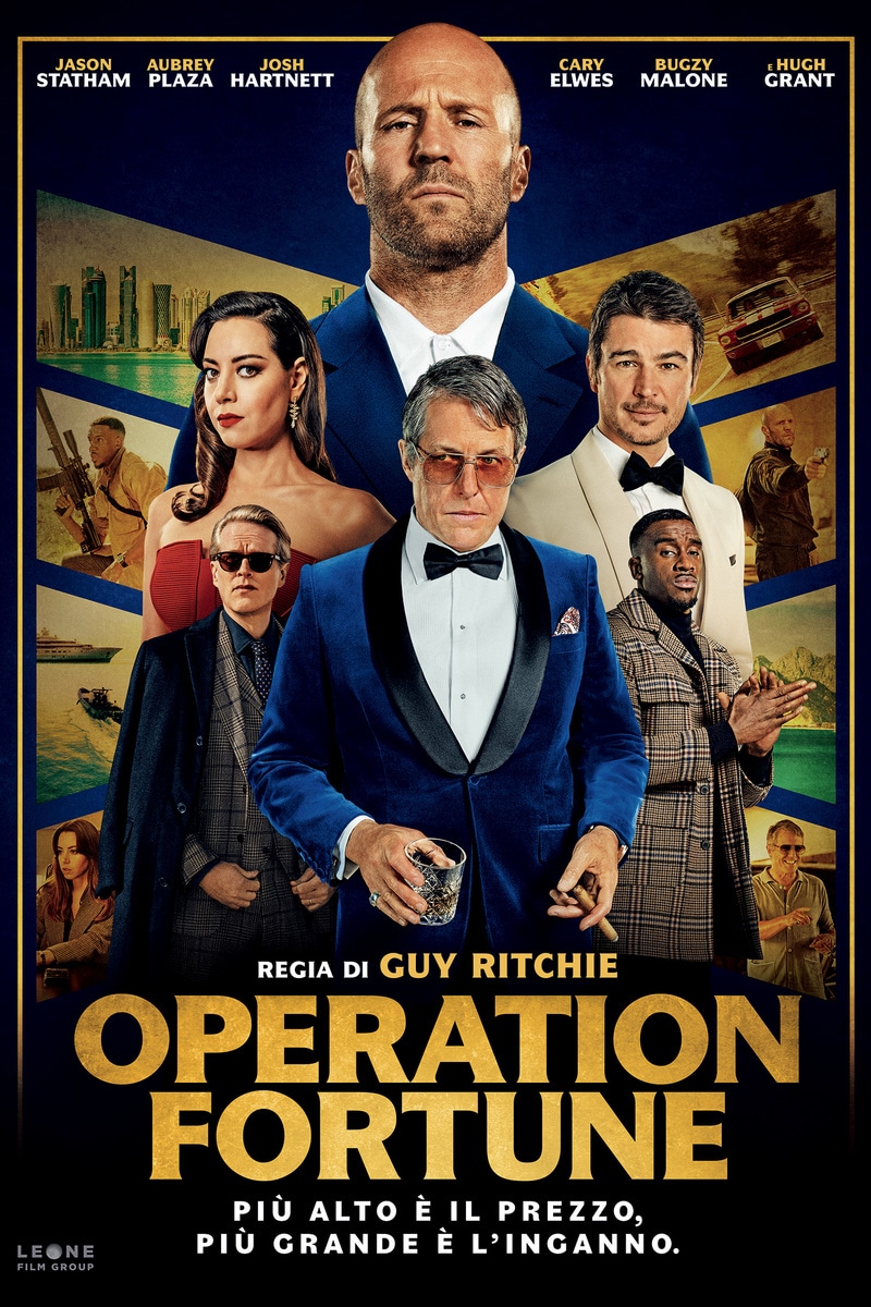 Il poster italiano del film Tv8 Operation Fortune.