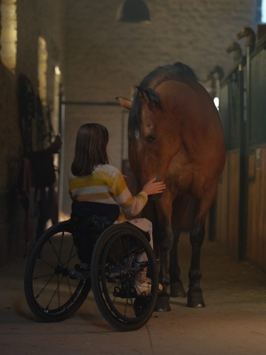 In un film la tenera e commovente amicizia tra una ragazzina e un cavallo