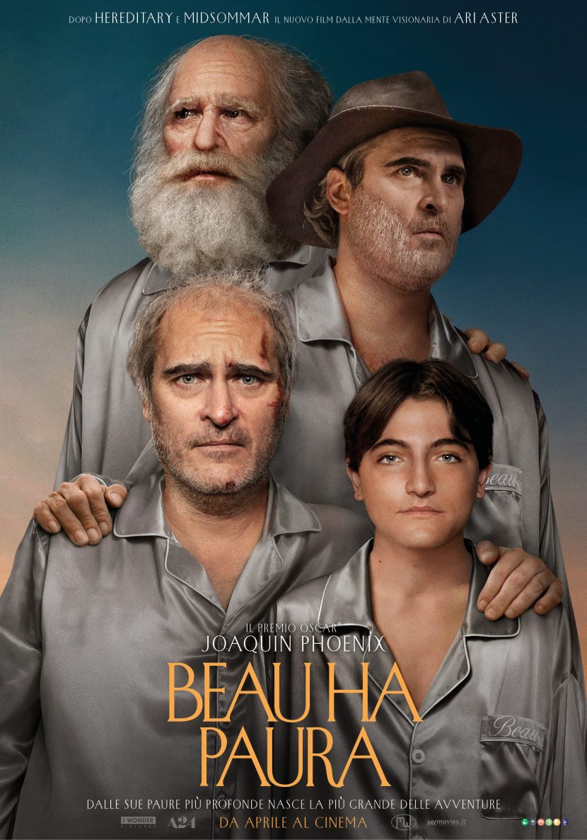 Il poster italiano del film Beau ha paura.