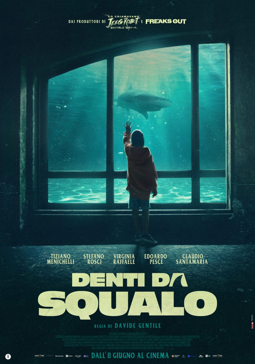 Il poster del film Denti da squalo.