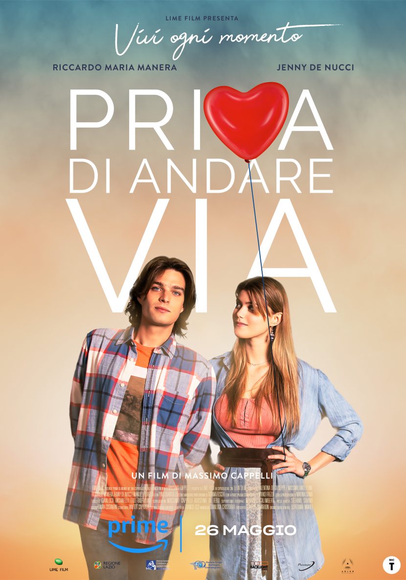 Il poster del film Prime Video Prima di andare via.