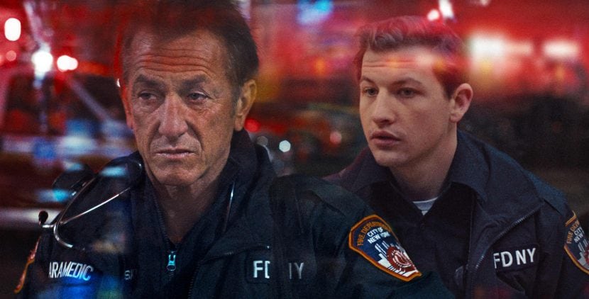 Sean Penn e Tye Sheridan in Black Flies.