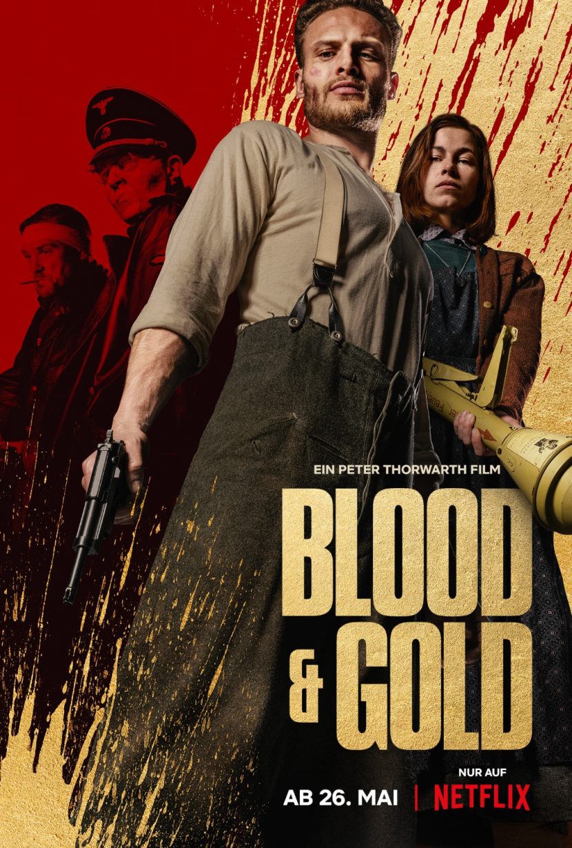 Il poster originale del film Netflix Blood & Gold.