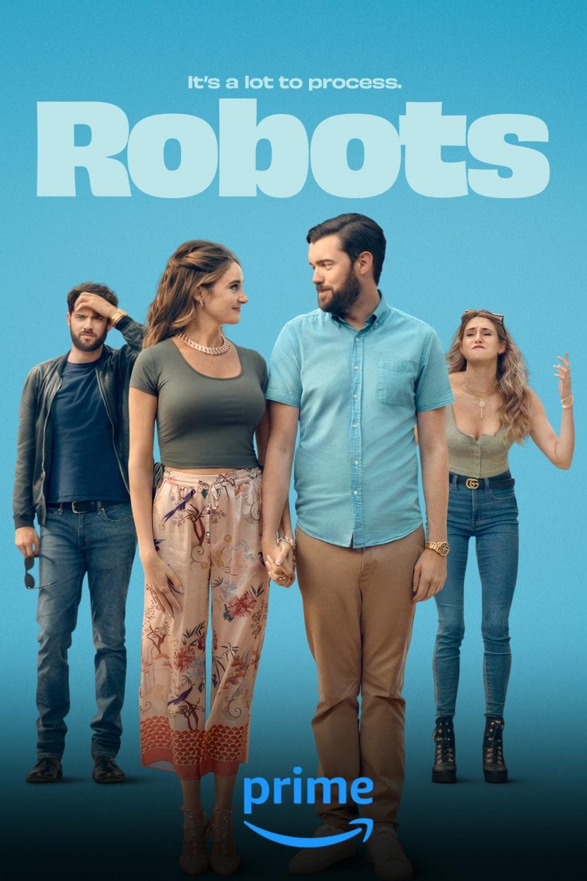 Il poster del film Prime Video Robots.