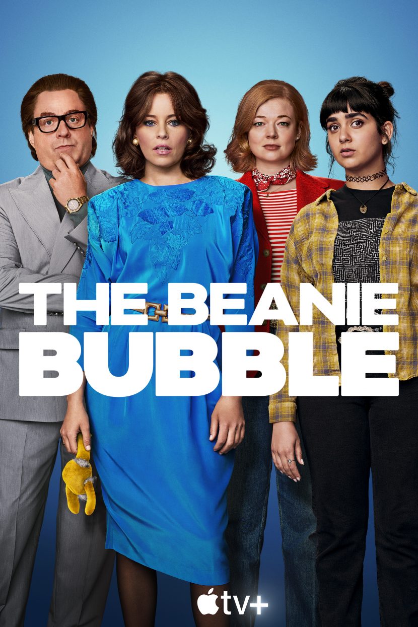 Il poster del film Apple Tv+ The Beanie Bubble.