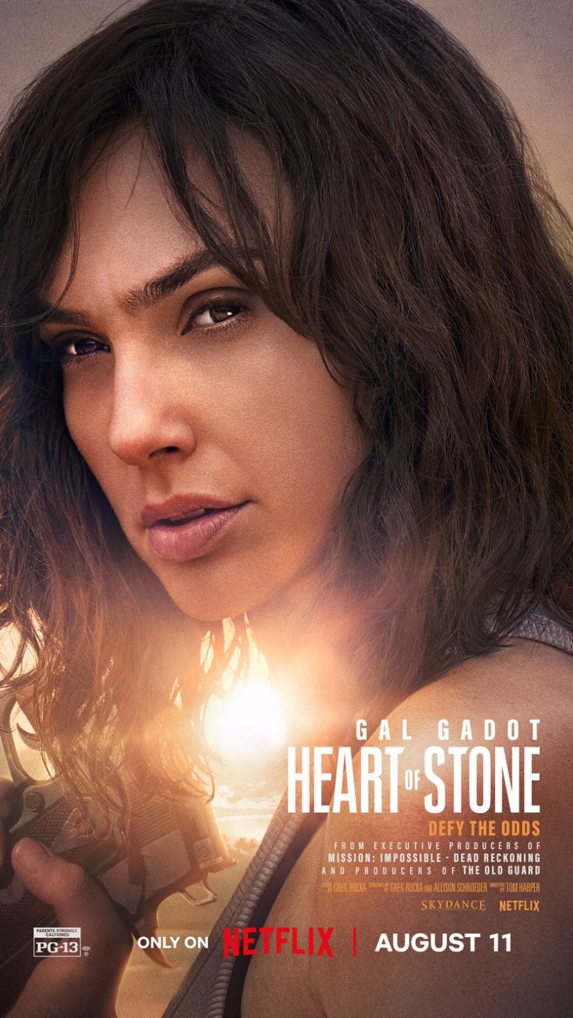 Il poster originale del film Netflix Heart of Stone.