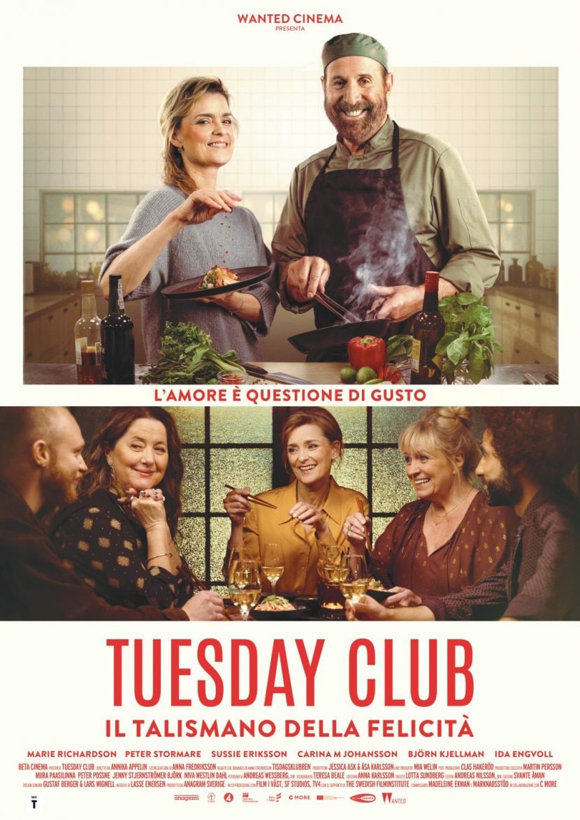 Il poster italiano del film di Rai 1 Tuesday Club - Il talismano della felicità.