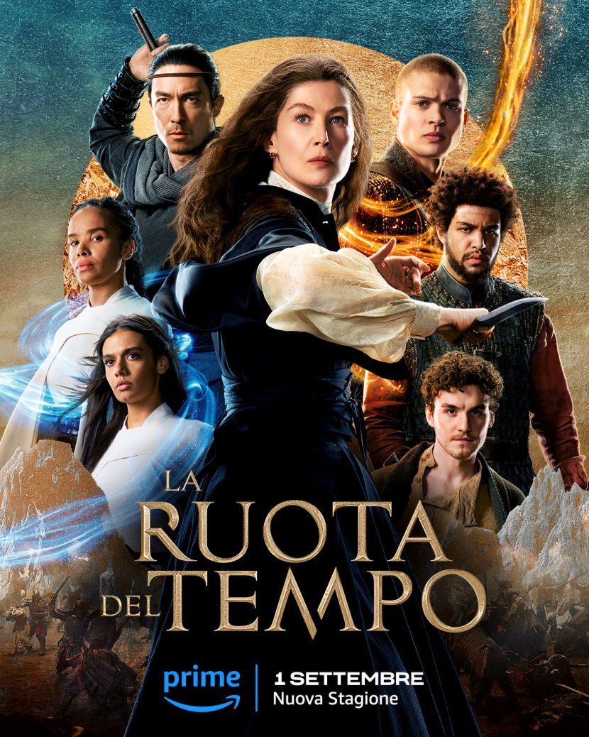 Il poster della serie tv Prime Video La ruota del tempo 2.