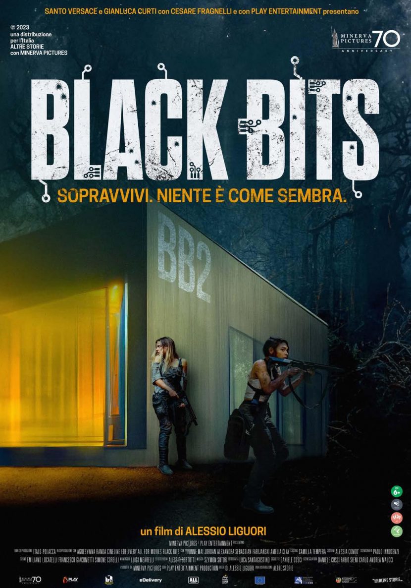 Il poster del film Black Bits.