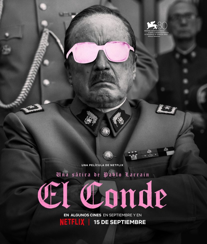 Il poster originale del film Netflix El Conde.