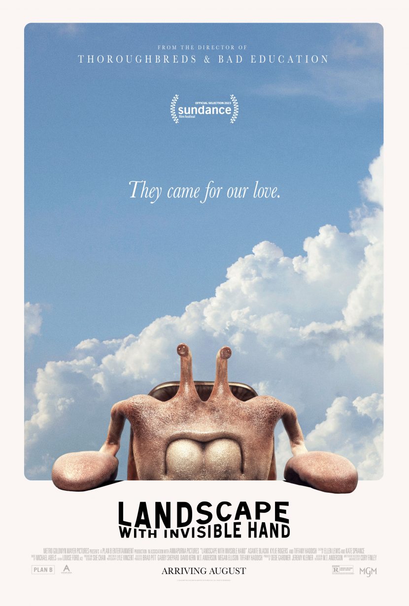 Il poster originale del film Paesaggio con mano invisibile.