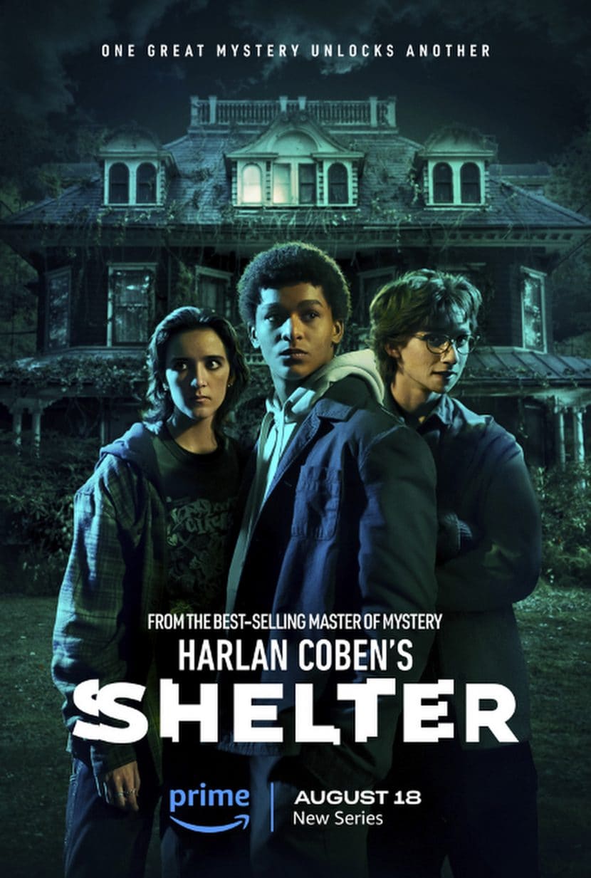 Il poster originale della serie tv Prime Video Shelter.