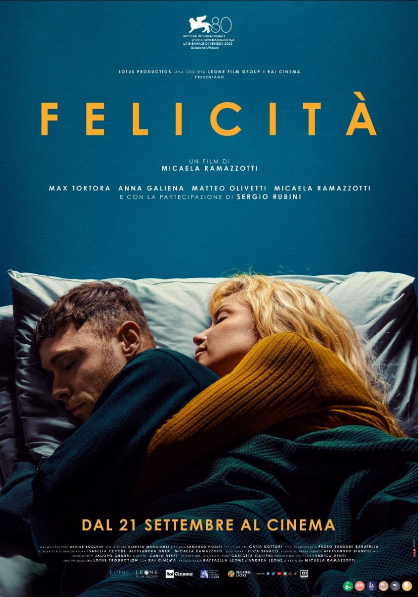 Il poster del film Felicità.