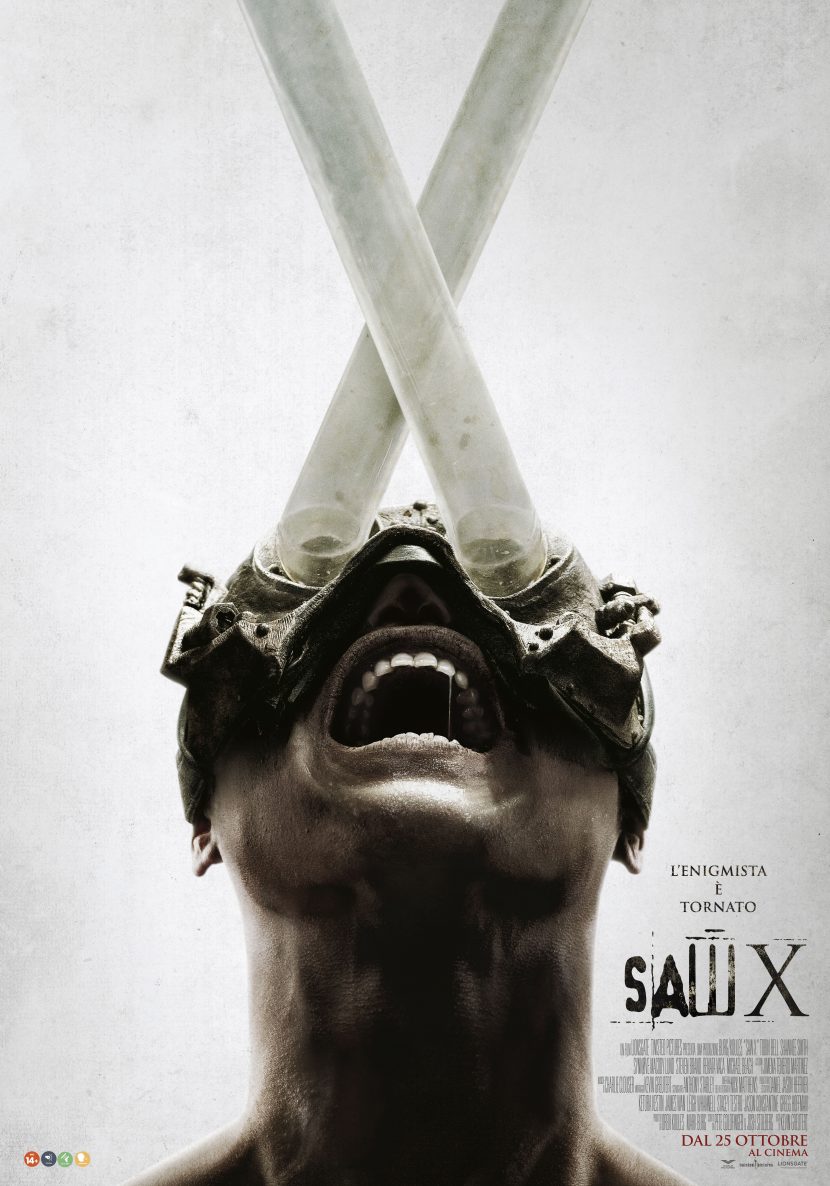 Il poster italiano del film Saw X.