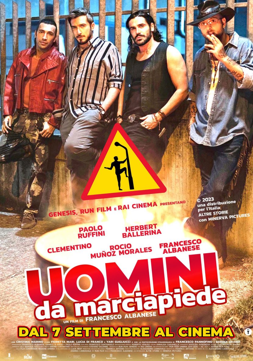 Il poster del film Uomini da marciapiede.