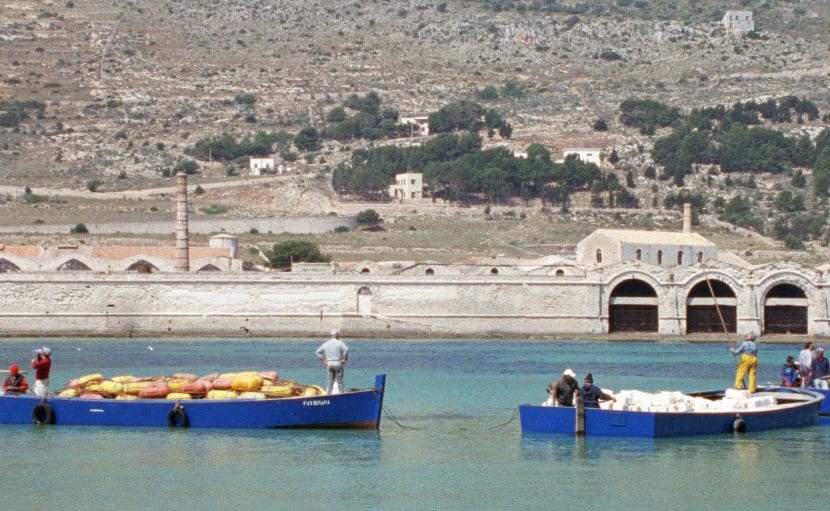 Una scena del film L'isola.