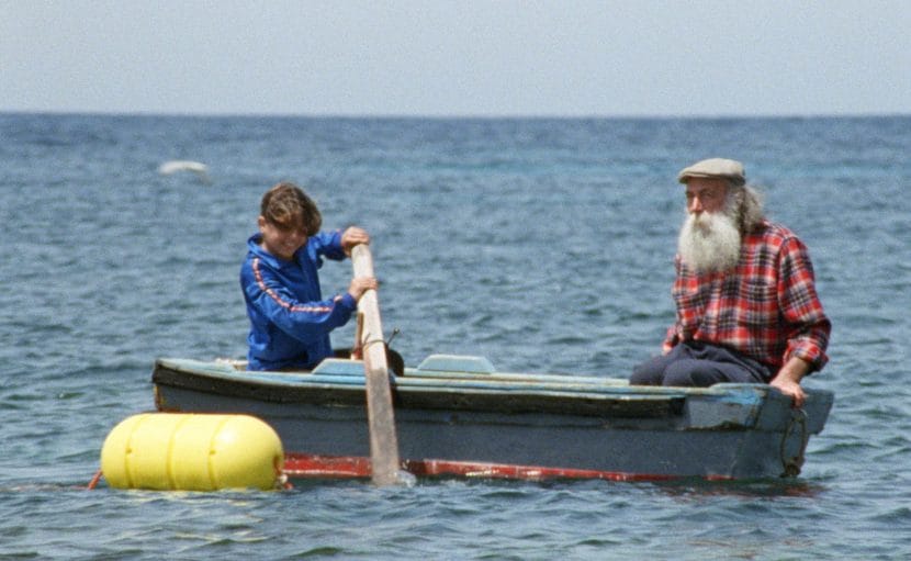 Una scena del film L'isola.