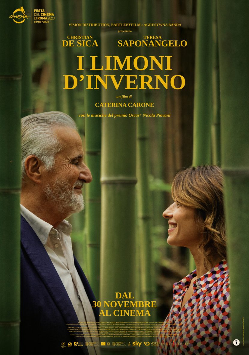 Il poster del film I Limoni d'Inverno.