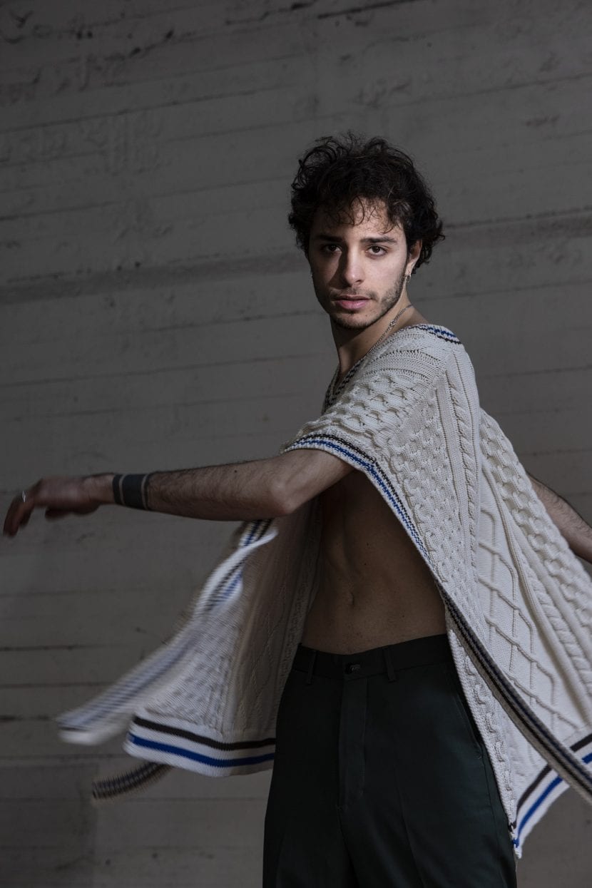 Damiano Gavino (foto: Davide Musto; styling: Stefania Sciortino; look: Danilo Paura)