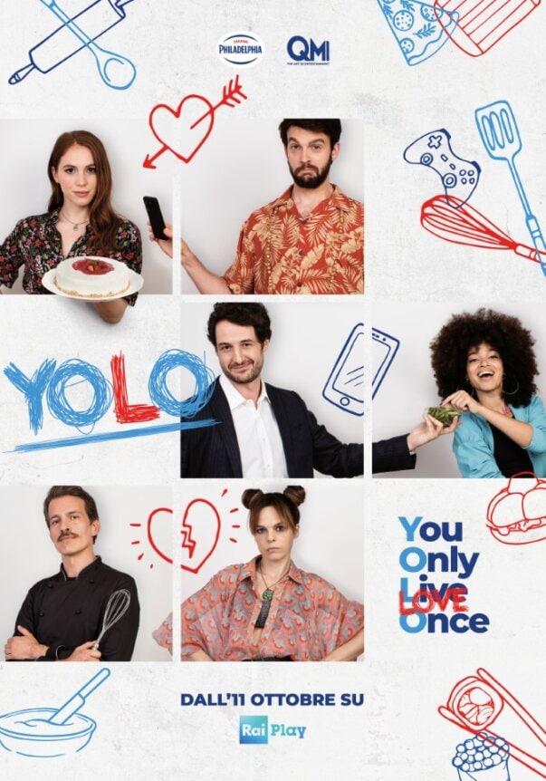 Il poster della serie tv YOLO - You Only Live Once.