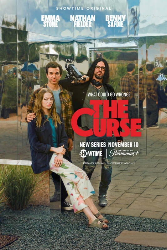 Il poster originale della serie tv Paramount+ The Curse.