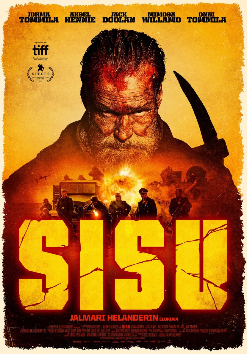 Il poster originale del film Prime Video Sisu - L'immortale.