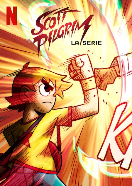 Il poster della serie tv Netflix Scott Pilgrim.