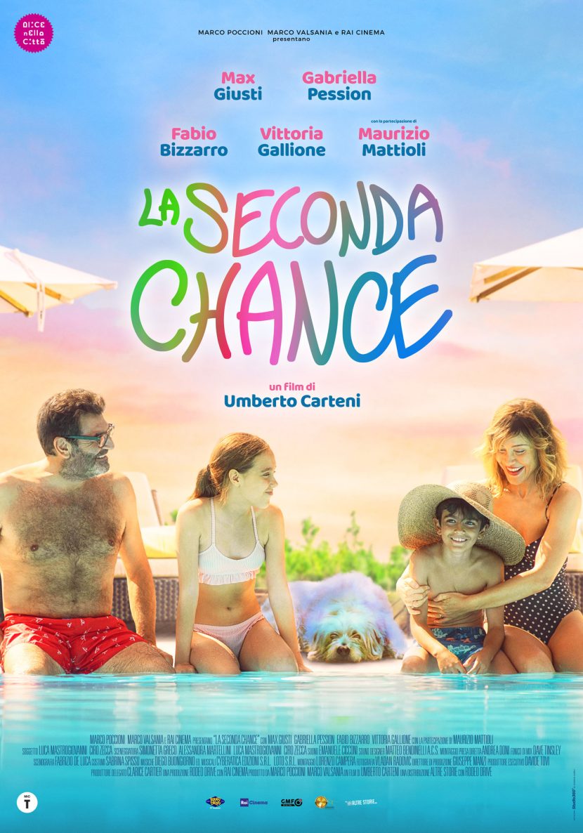 Il poster del film di Rai 1 La seconda chance.