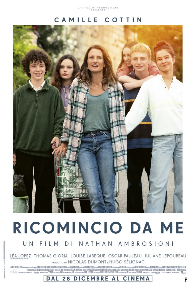 Il poster italiano del film Ricomincio da me.