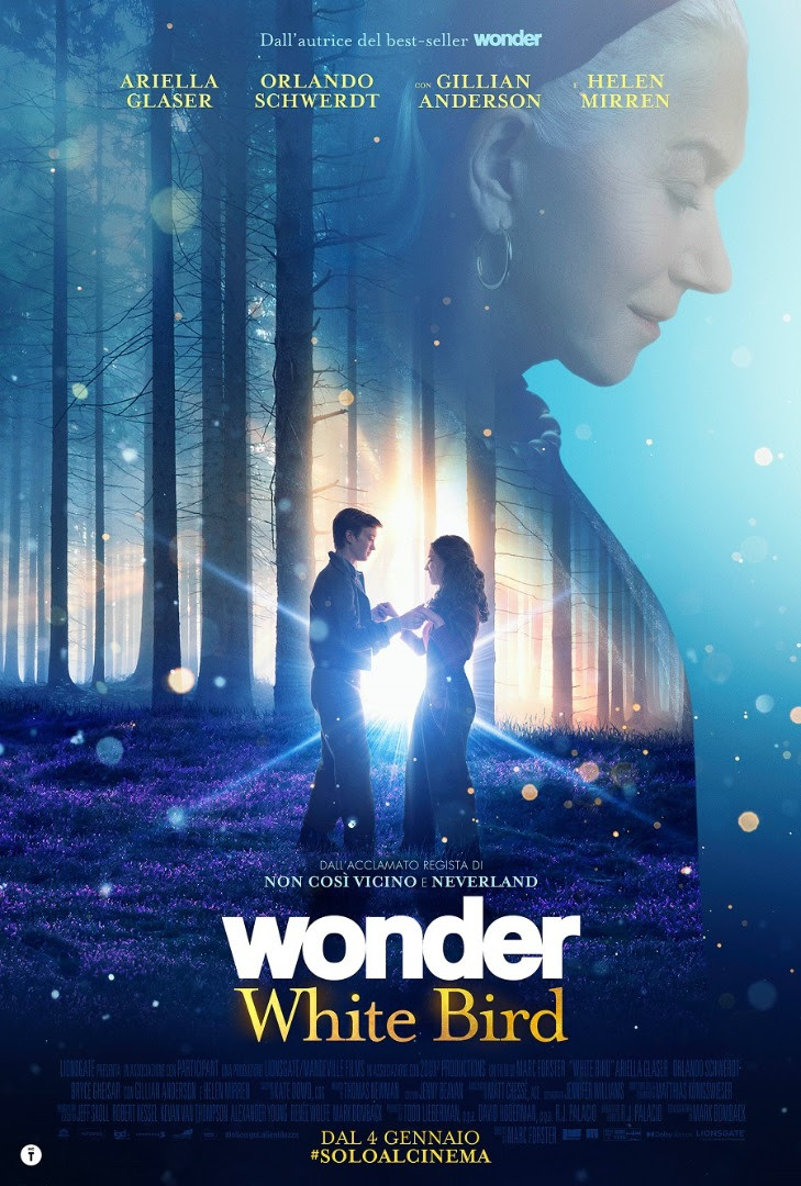 Il poster italiano del film Wonder - White Bird.