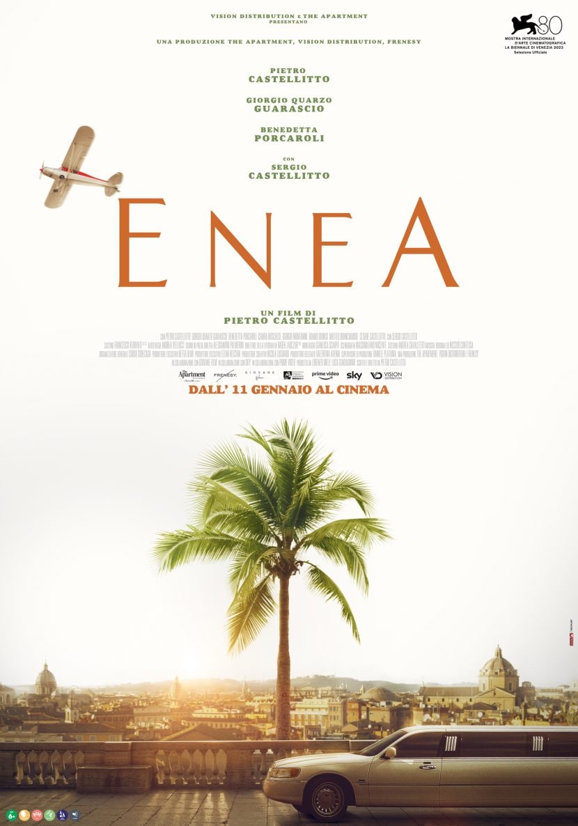 Il poster del film Enea.