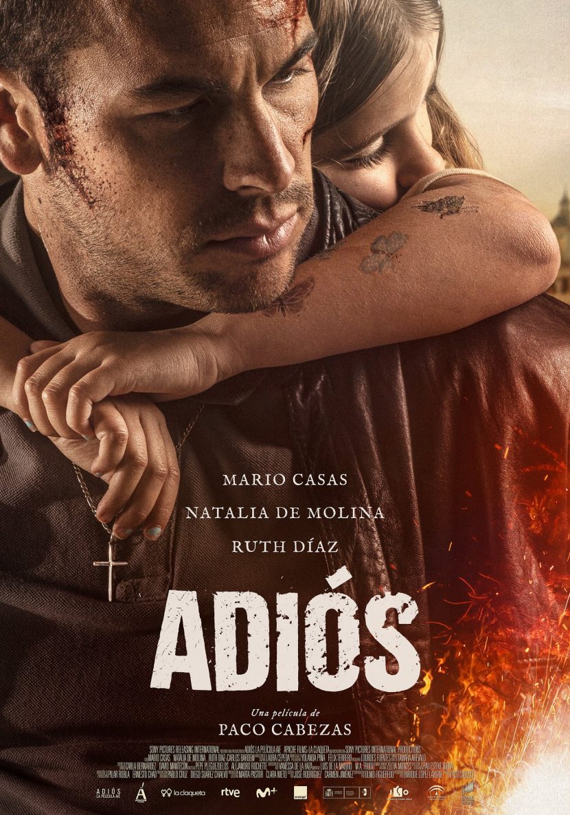 Il poster del film di Rai 4 Adios.