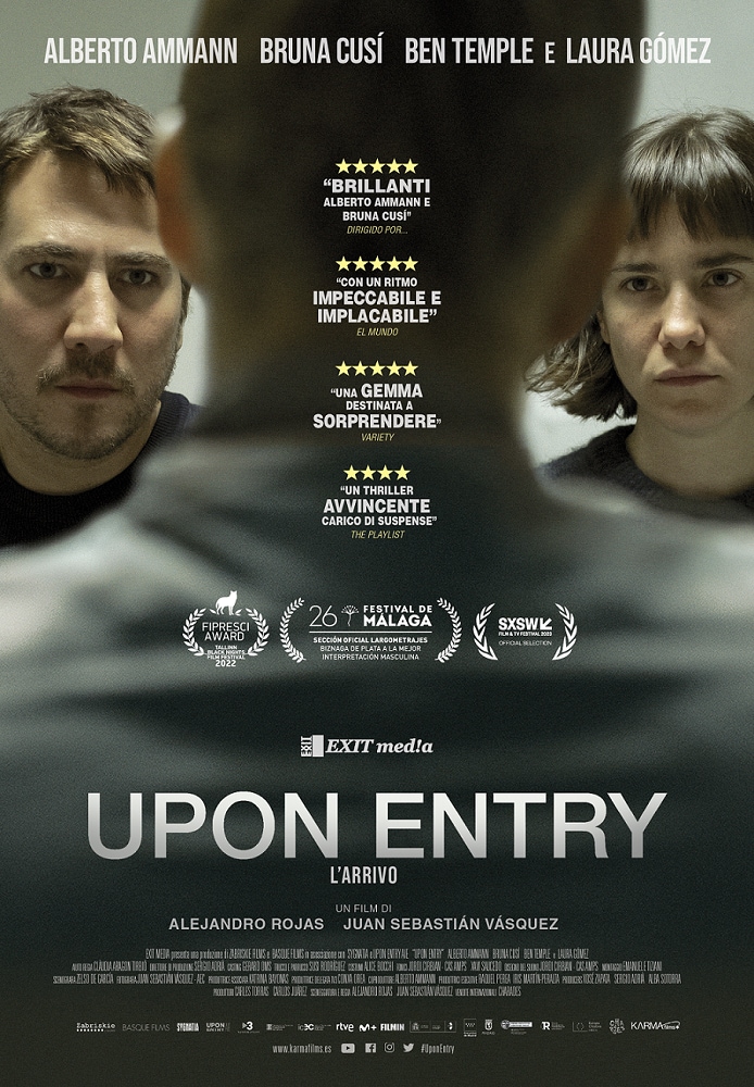 Il poster italiano del film Upon Entry.