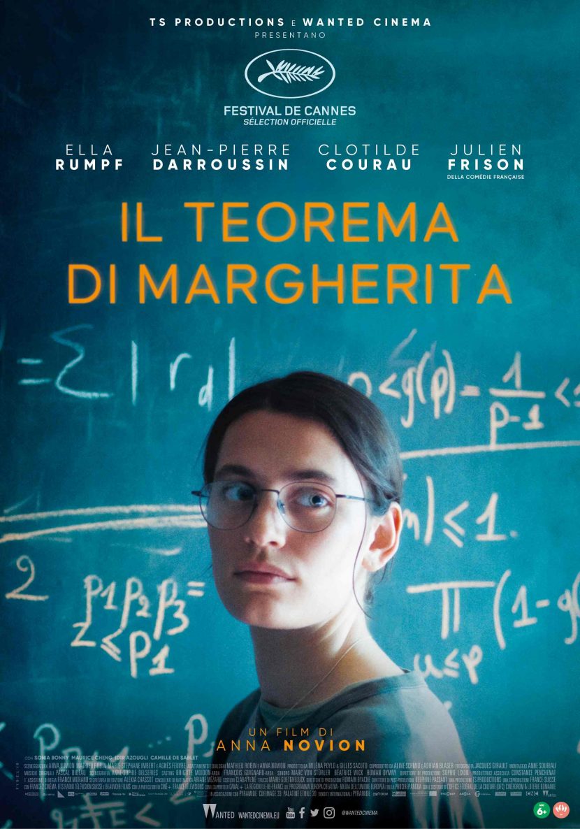 Il poster italiano del film Il teorema di Margherita.