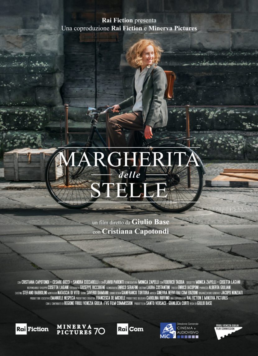 Il poster del film di Rai 1 Margherita delle stelle.