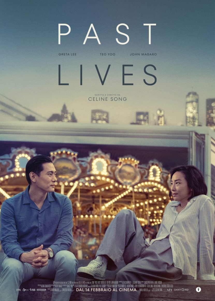 Il poster del film Past Lives.