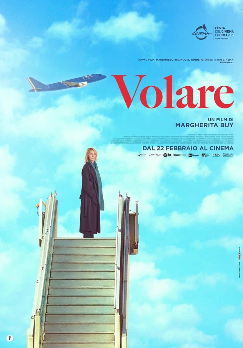 Il poster del film Volare.