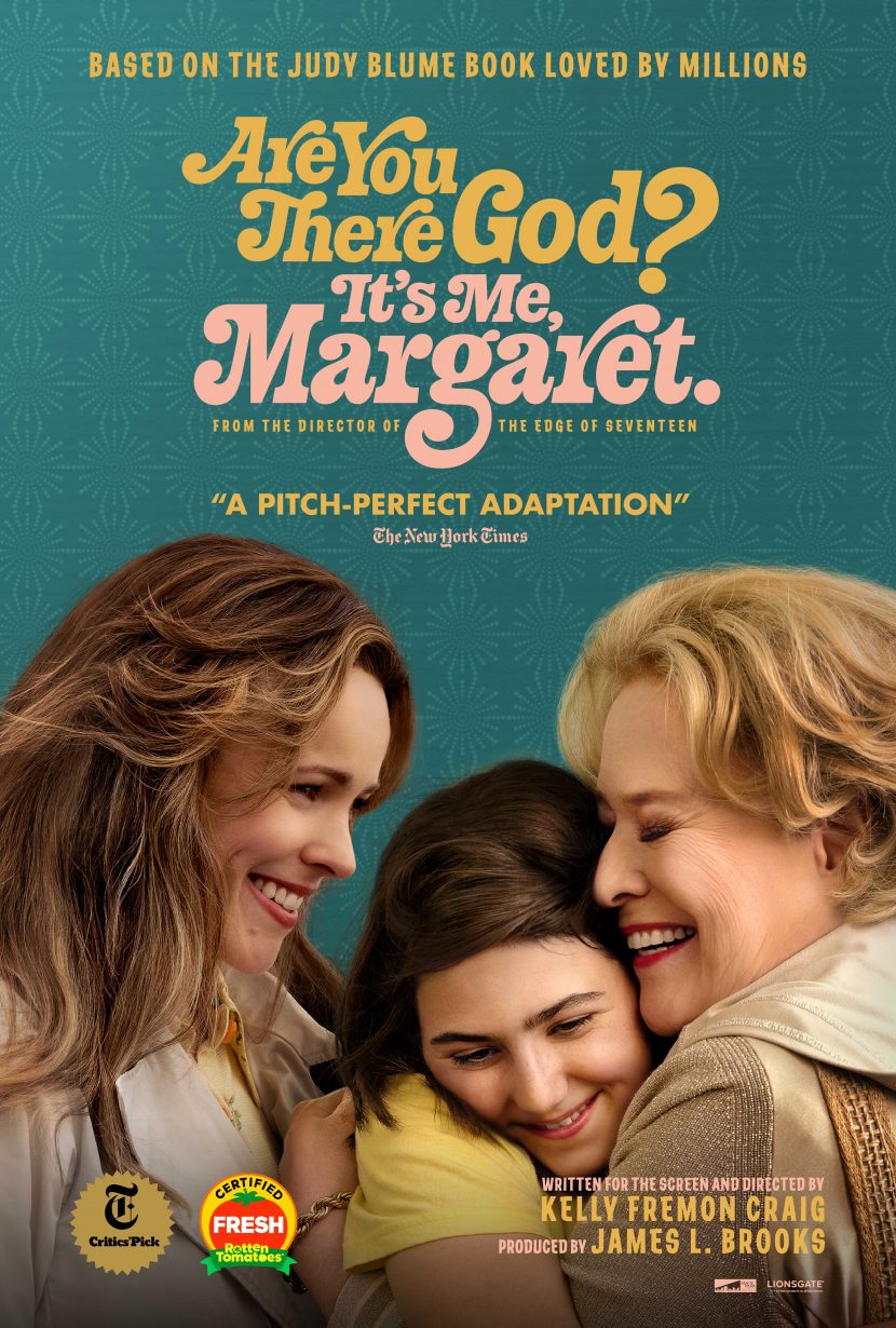 Il poster del film Prime Video Ci sei Dio? Sono io, Margaret.