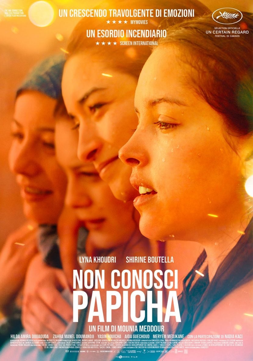 Il poster italiano del film Non conosci Papicha.