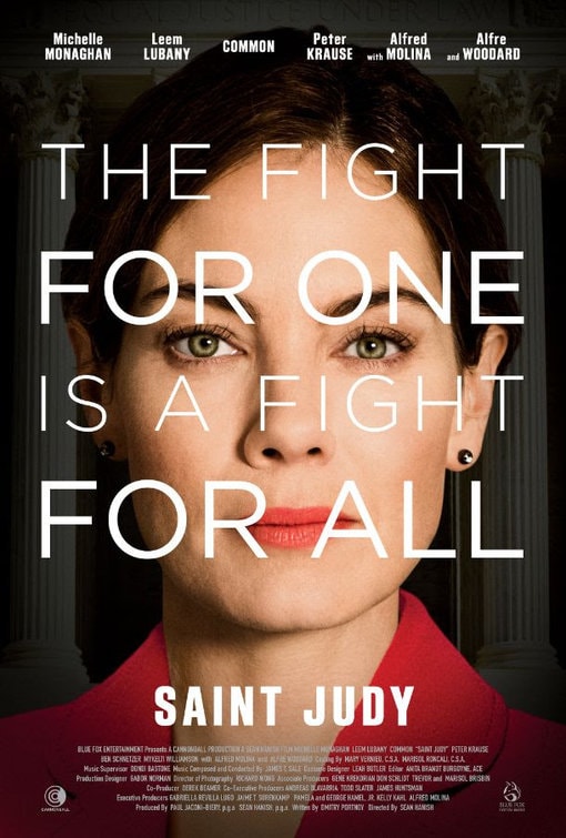 Il poster originale del film di Rai 3 Saint Judy.