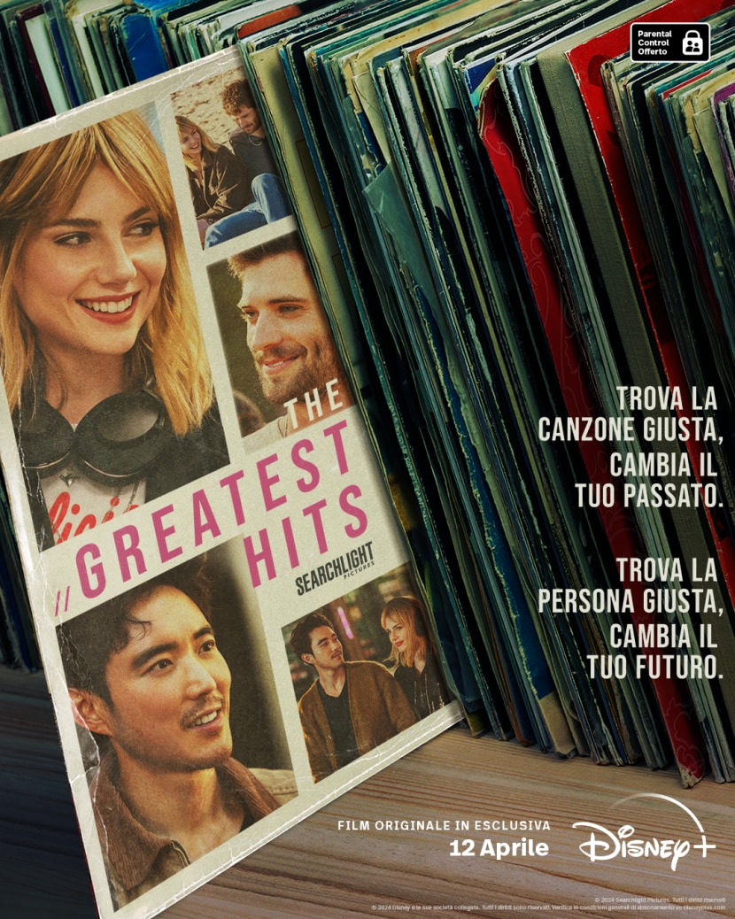 Il poster del film Disney+ The Greatest Hits.