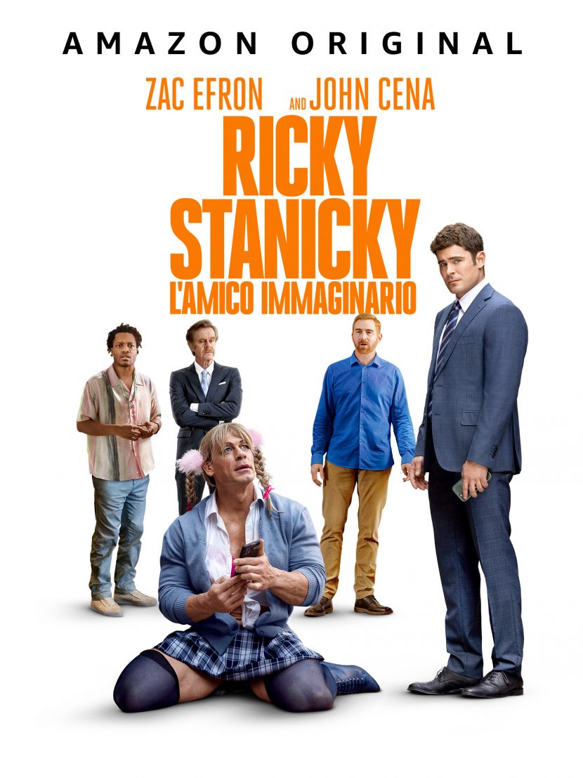 Il poster italiano del film Prime Video Ricky Stanicky.