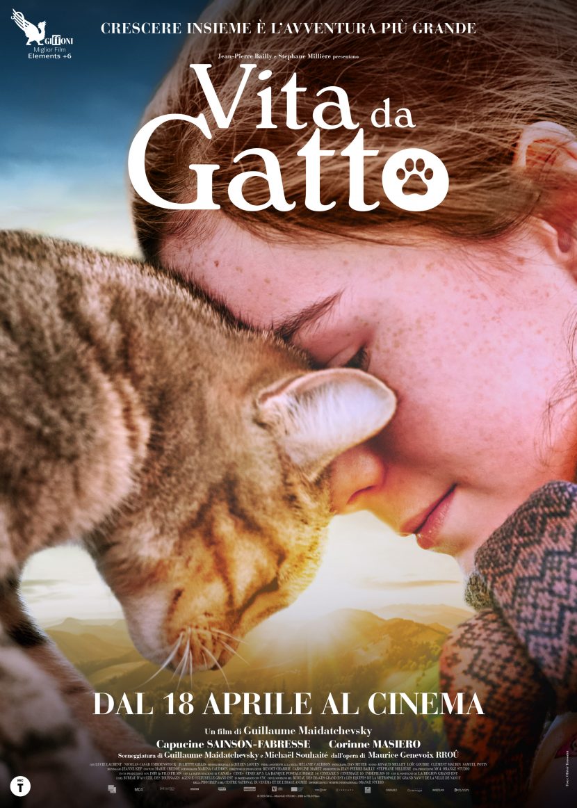 Il poster italiano del film Vita da gatto.