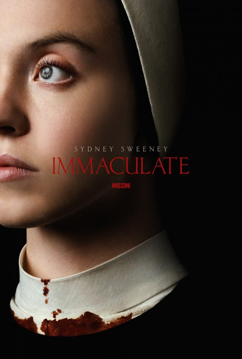 Il poster originale del film Immaculate.