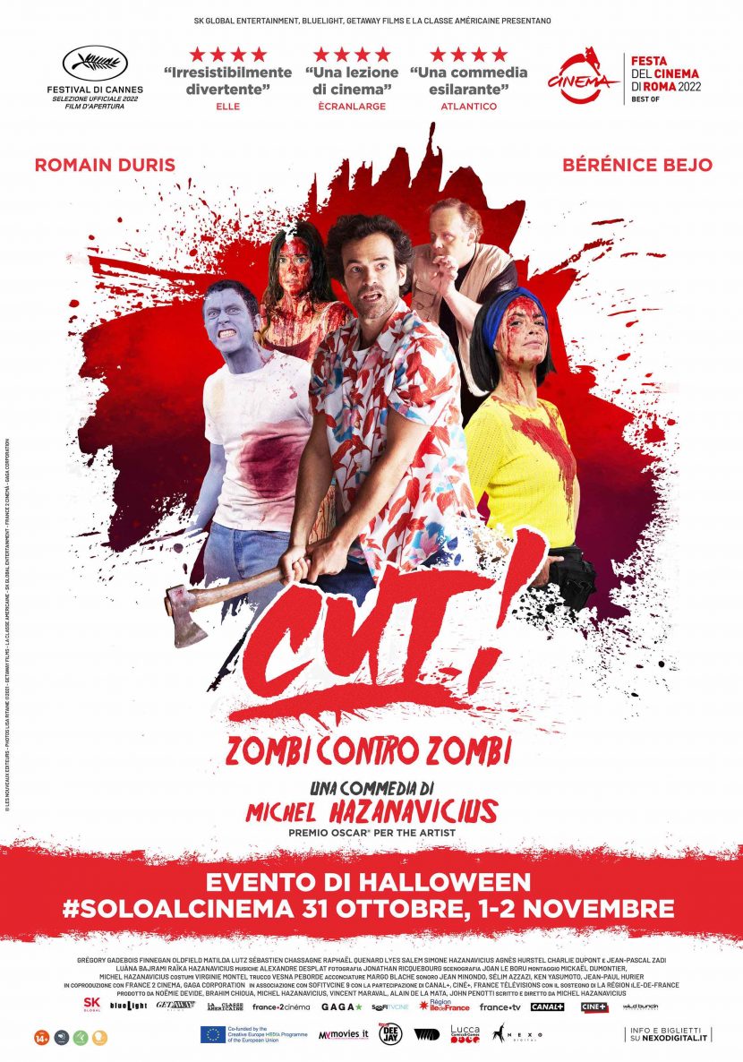 Il poster italiano del film di Rai 4 Cut - Zombi contro zombi.