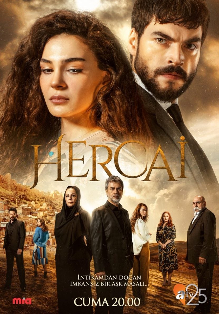 Il poster originale della serie tv Real Time Hercai - Amore e vendetta.