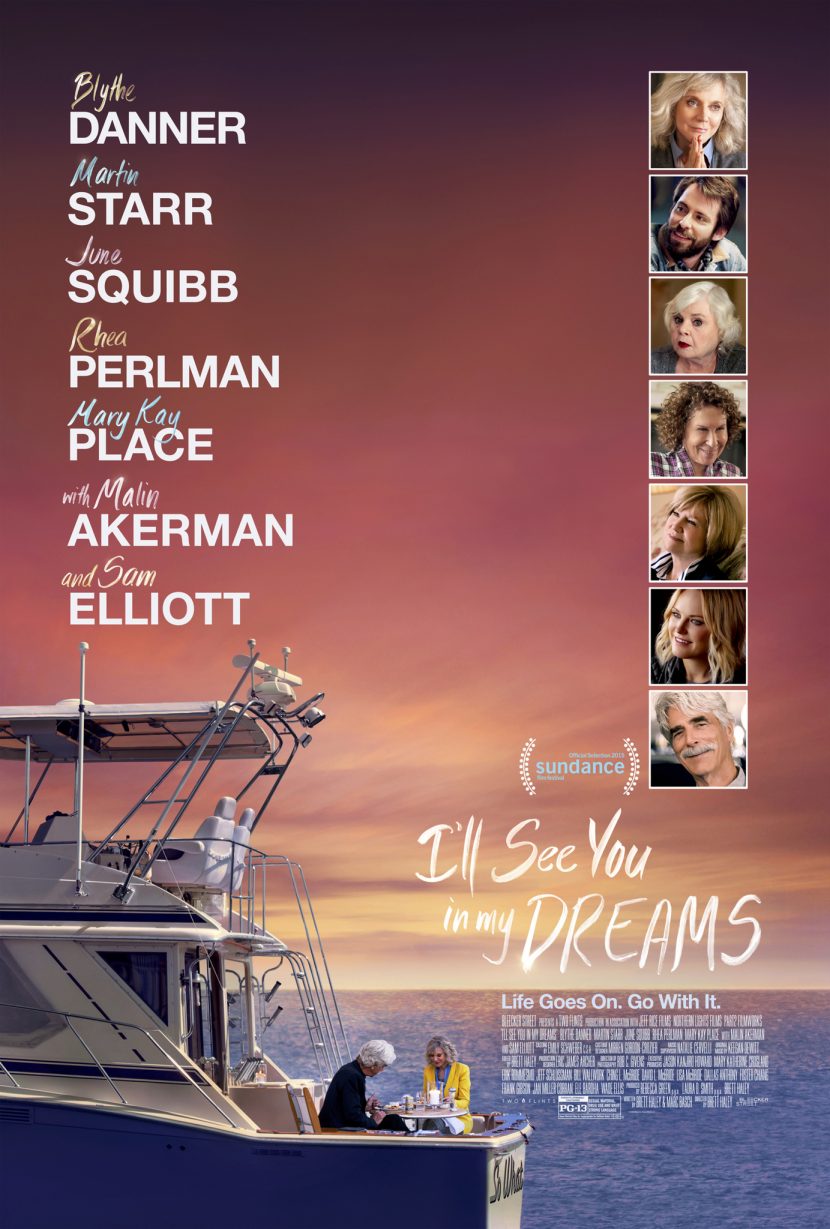 Il poster del film Netflix I'll See You in My Dreams.