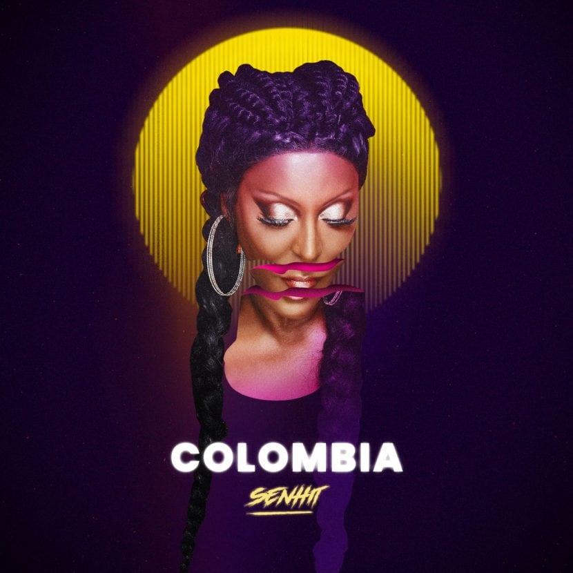 La copertina di Colombia di Senhit.